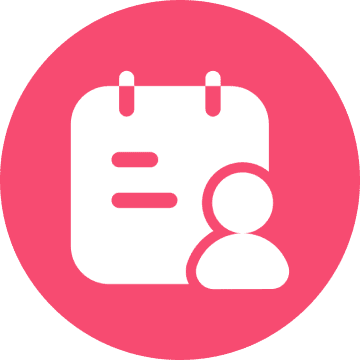 Frame 1618873627 Calendar icon with person silhouette.